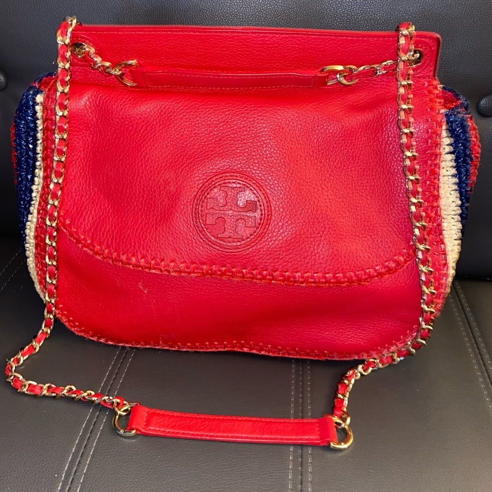 Red, White, and Blue Tory Burch Bag
